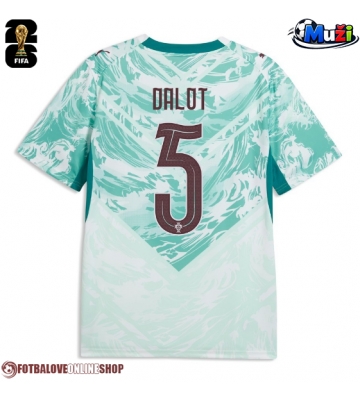 Portugalsko Diogo Dalot #5 Venkovní Dres MS 2026 Krátkým Rukávem
